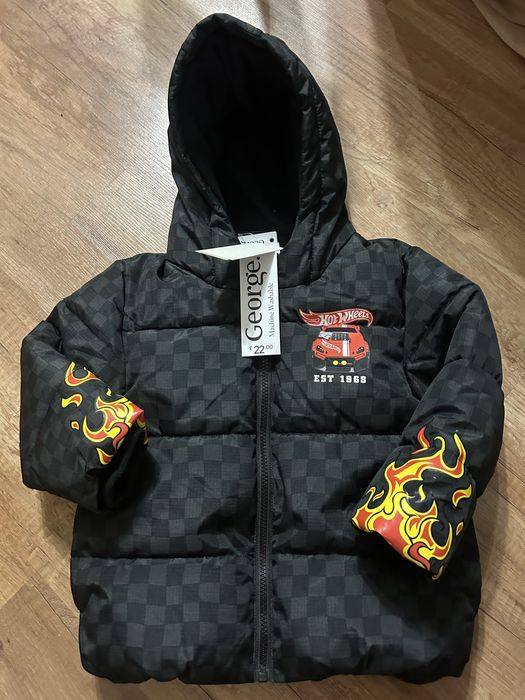 Куртка для хлопчика холодна весна/осінь демімезонна на флісі 104-110 р