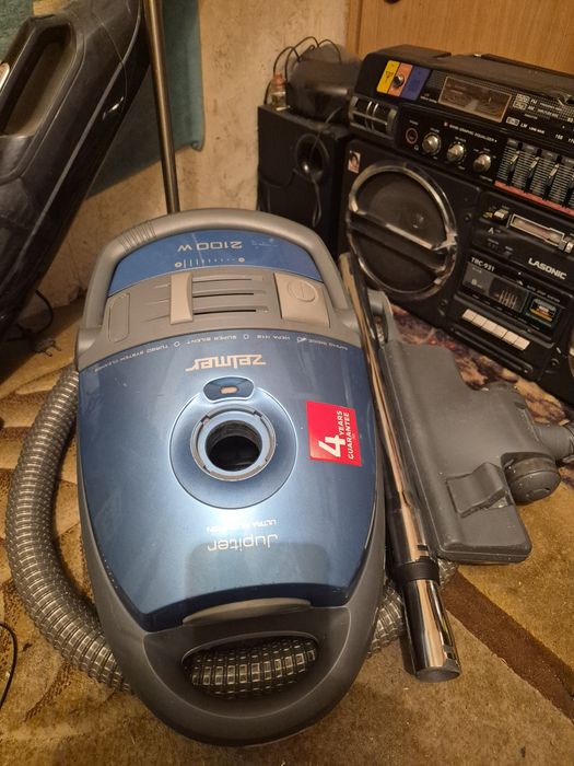 Odkurzacz Zelmer Jupiter 2100W workowy polski HEPA niebieski safbag