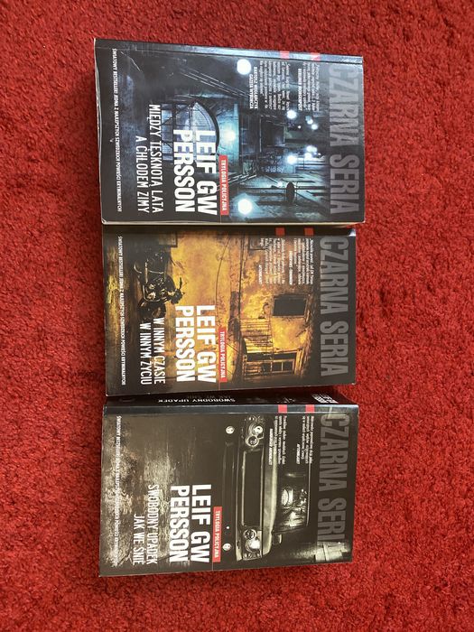 Czarna seria- trylogia policyjna Leif GW Persson