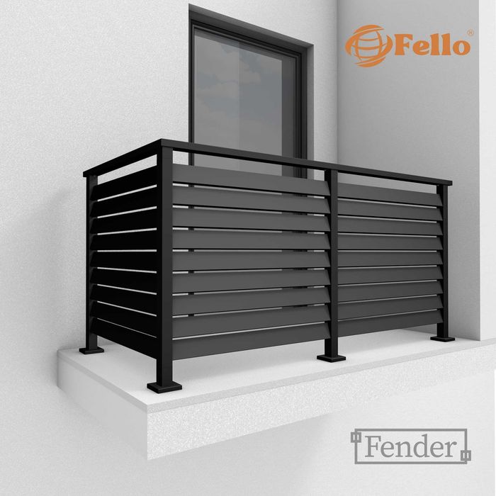 Balustrada tarasowa Fello FENDER balkon taras aluminium barierka