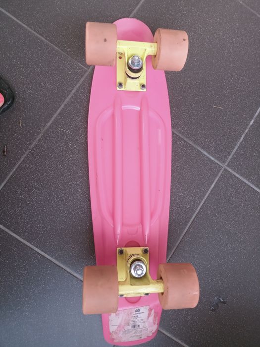 Deskorolka fiszka różowa