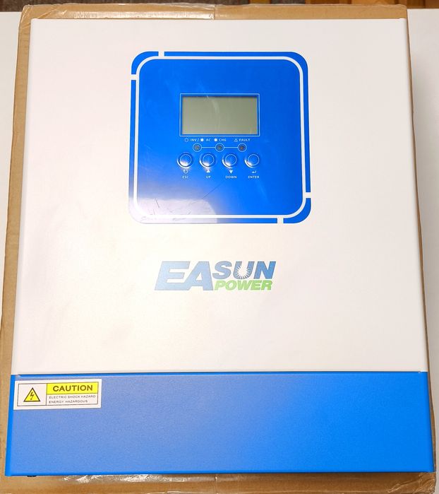 Гібридний сонячний інвертор Easun 4000W 24V ( SMG-IIІ-4KW-24V-WIFI )