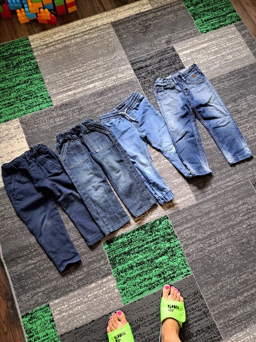 Spodnie dzinsowe dla chłopca rozm 98 szt 4