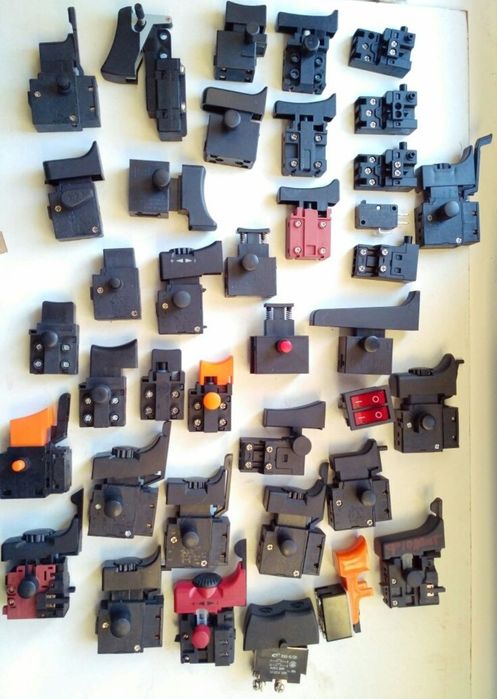 Кнопка  на болгарку вимикач дрелі шуруповерта перфоратора