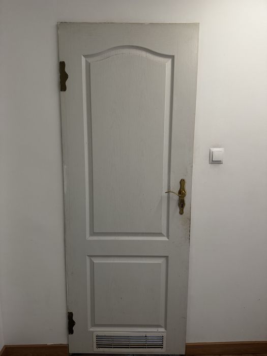 Drzwi białe łazienkowe / wc wewnętrzne  70 i 60cm