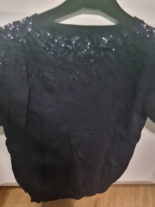 Malha zara com lantejoulas