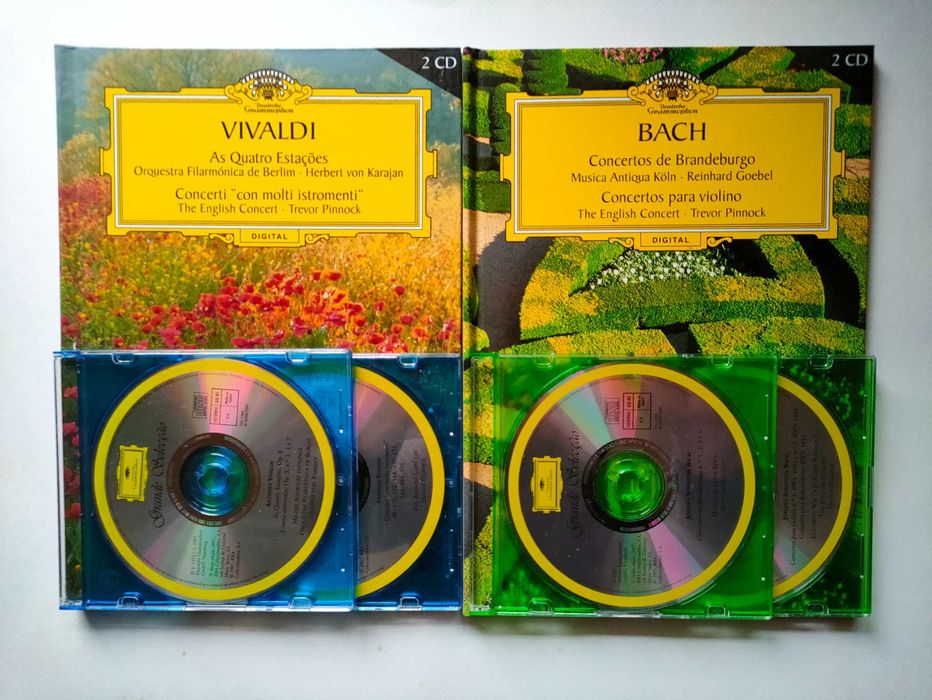 Coleção completa 40 livros+80cds Deutsche Grammophon