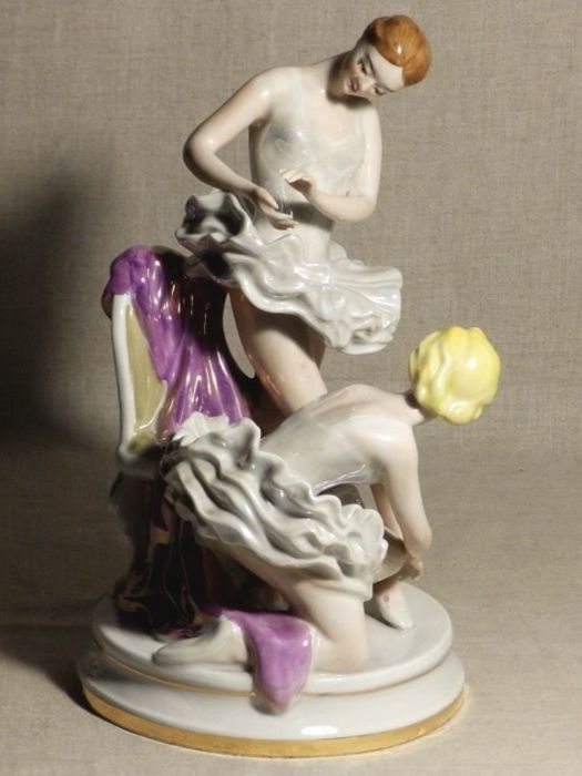 Фарфоровые статуэтки СССР Киев 100% оригинал! Редкость Состояние ЛЮКС