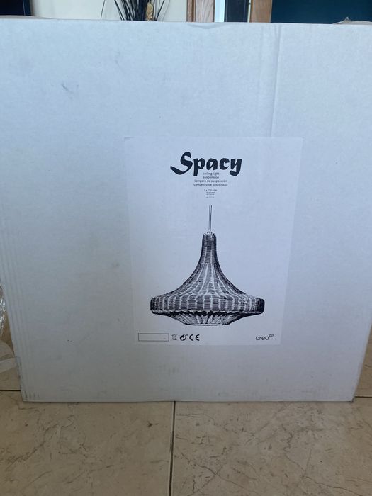 Candeeiro Spacy, Area store, NOVO
