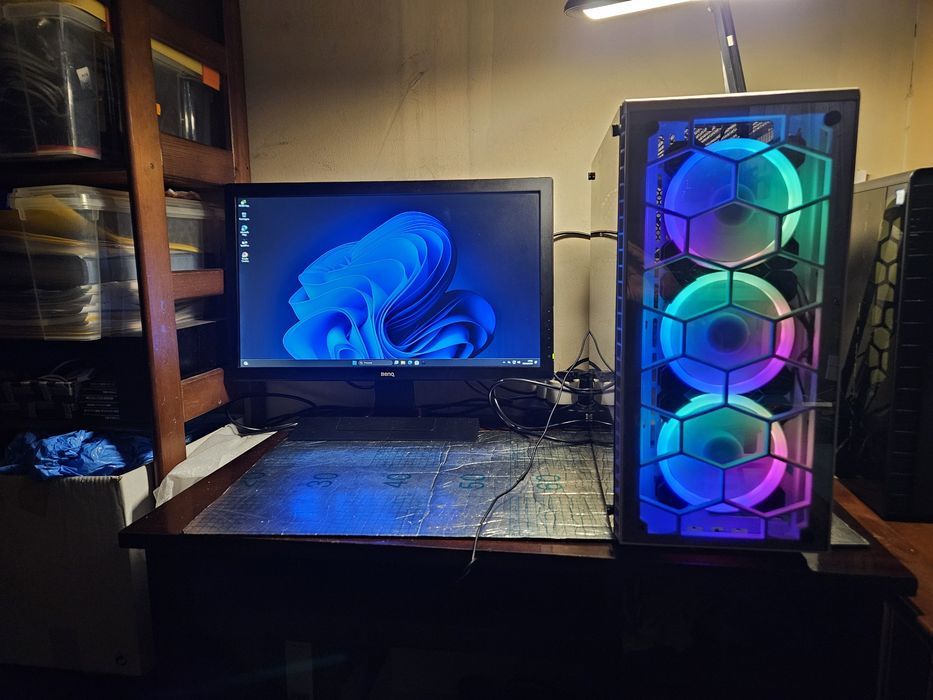 Pc Asus i5-8400 8 geração. 16gb DDR4 Hyperx.nvme 256gb+hd 1TB .GTX 1050Ti.4gb