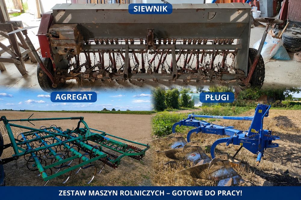 Agregat uprawowy z podwójnym wałkiem, Poznaniak 2,5m, Overum