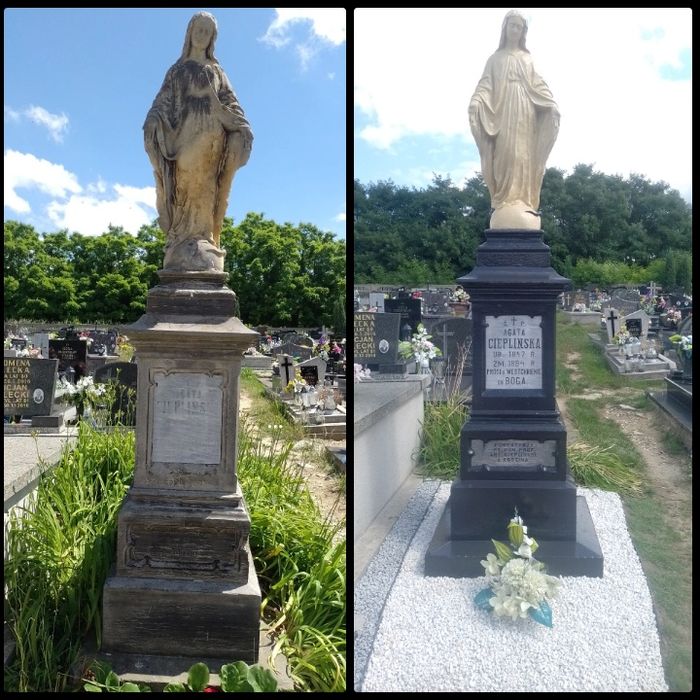 Remont i naprawa nagrobków
