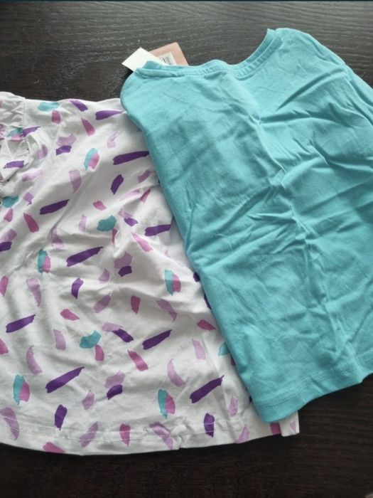 Koszulki tshirt 2pack NOWE r.98, 104, 110, 116