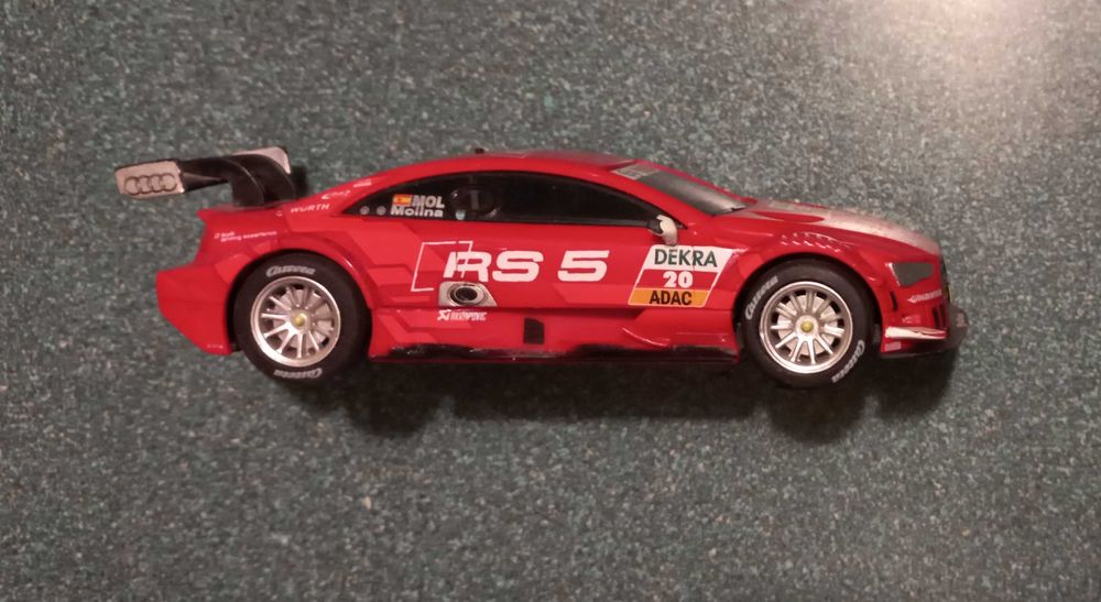Carrera Go Audi A5 DTM Nr20, auto na tor Carrera Go, skala 1:43