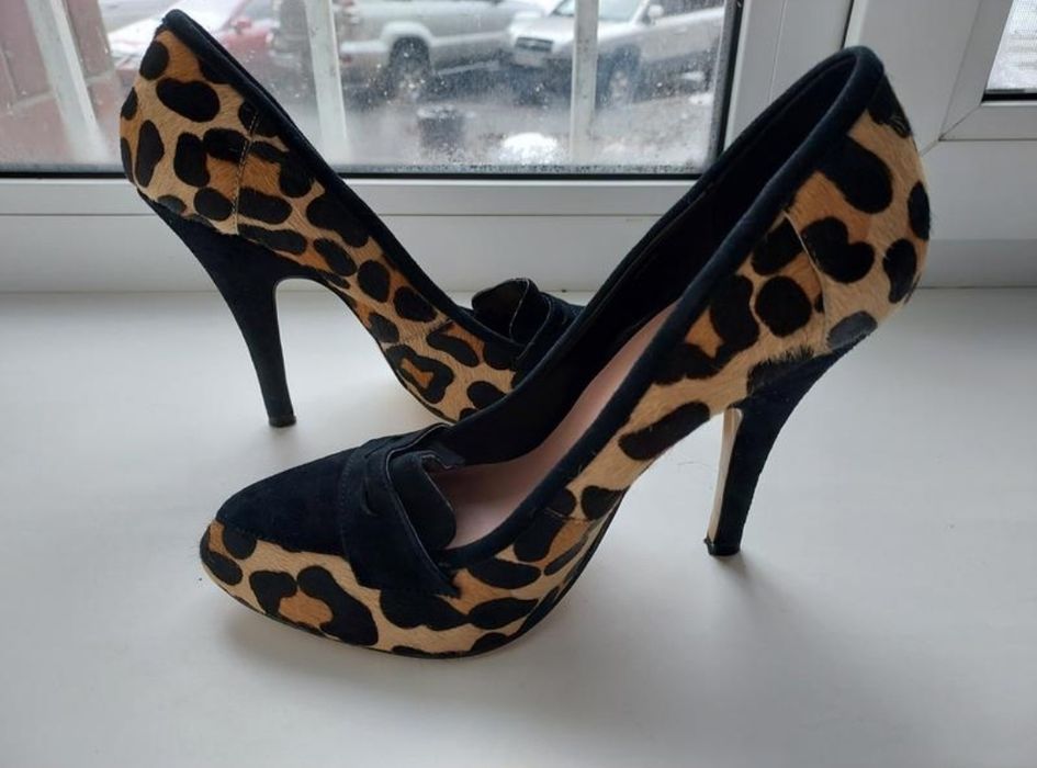 Туфли из меха нерпы