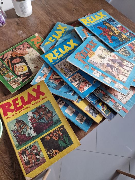 Komiksy relax 17 zeszytów plus gratisy