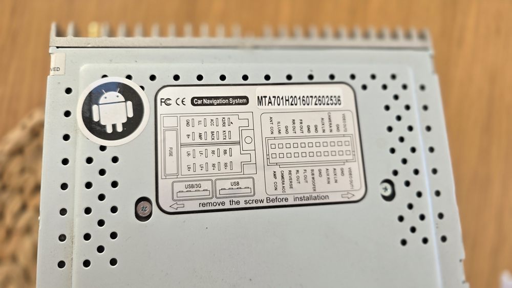 Nawigacja android toyota avensis t27
