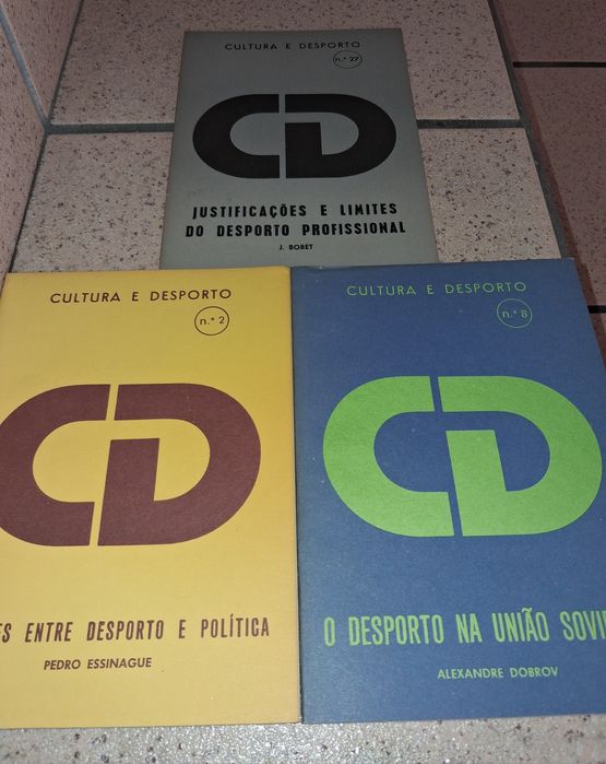 3 livros desporto
