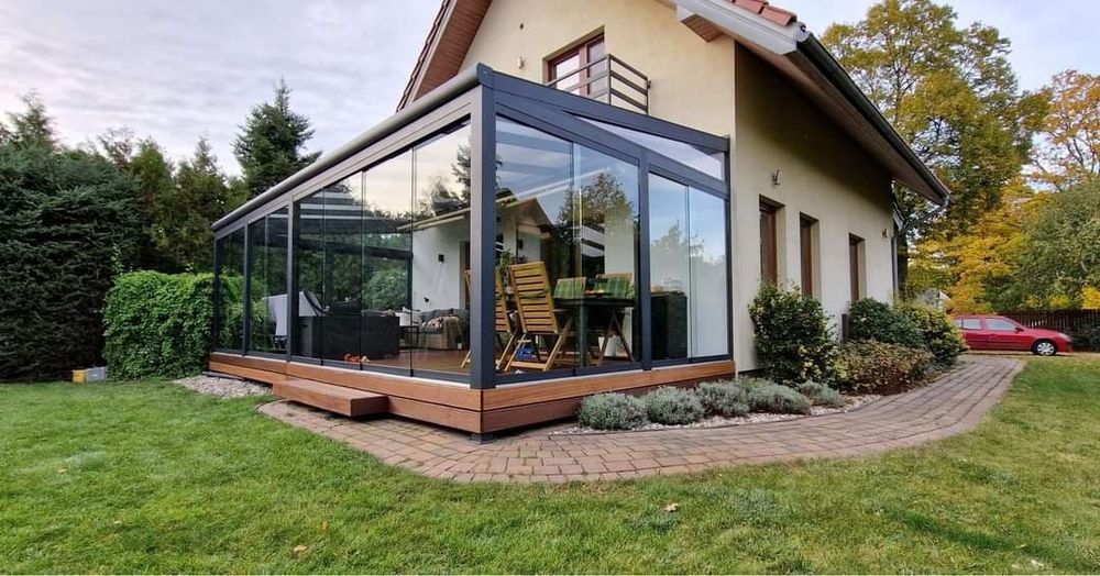 Ogród zimowy, pergola, zadaszenie aluminiowe wiata samochodowa