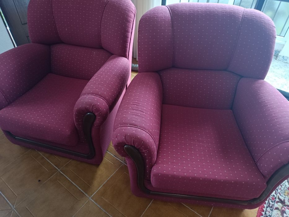 Sofá cama+ 2 sofás individuais