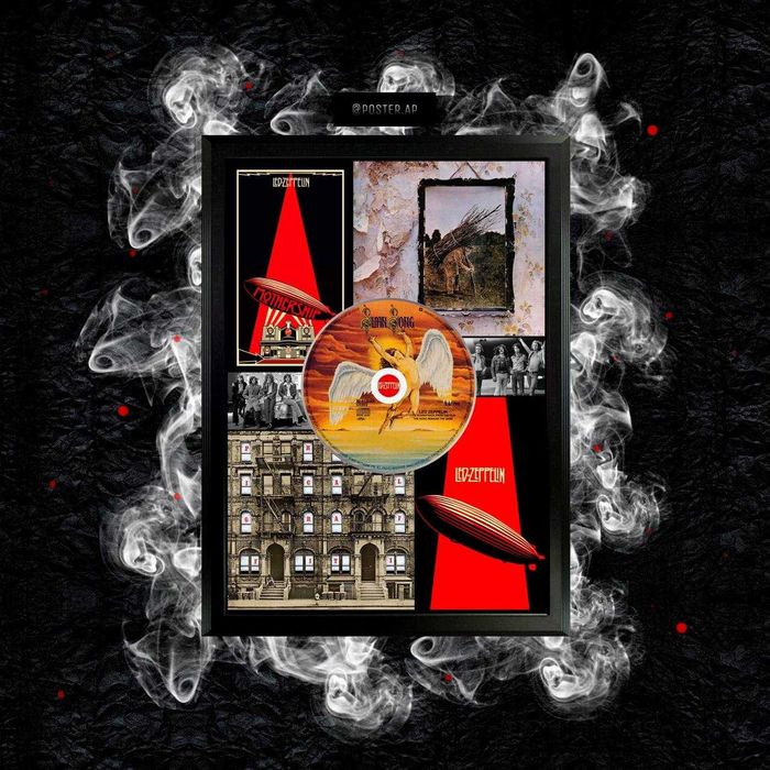 ПОСТЕР музикальний Linkin Park Lil Wayne Lil Peep Limp Bizkit Zeppelin