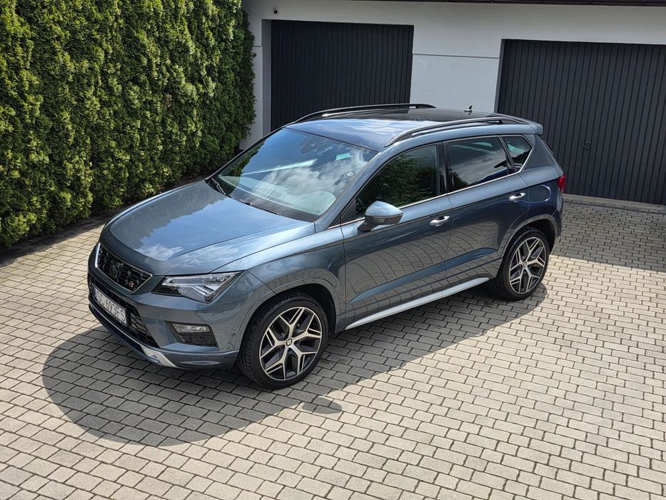 Seat Ateca Super Stan, Niski Oryg. Przeb.120tyś.km, 2-Komp. Felg z Opon.Lato/Zima