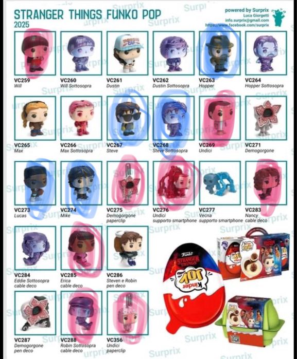 розовий - ті що мені потрібні, а синій ті що можу обміняти