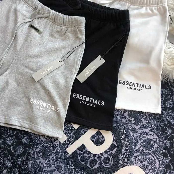 Шорти Essentials Fear Of God | Літні oversize шорти reflective logo