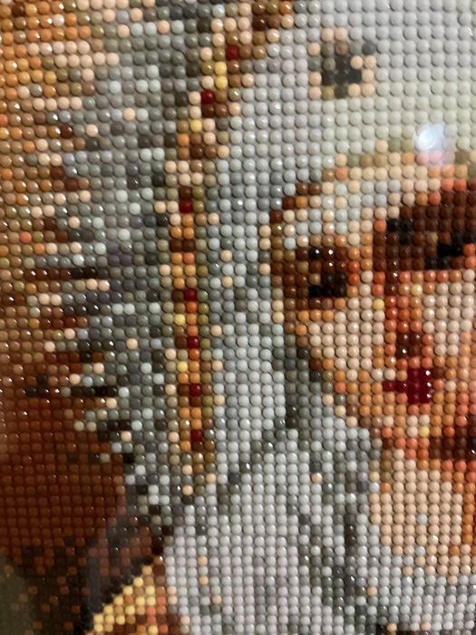 Алмазная вышивка "Икона Умиление Пресвятой Богородицы"