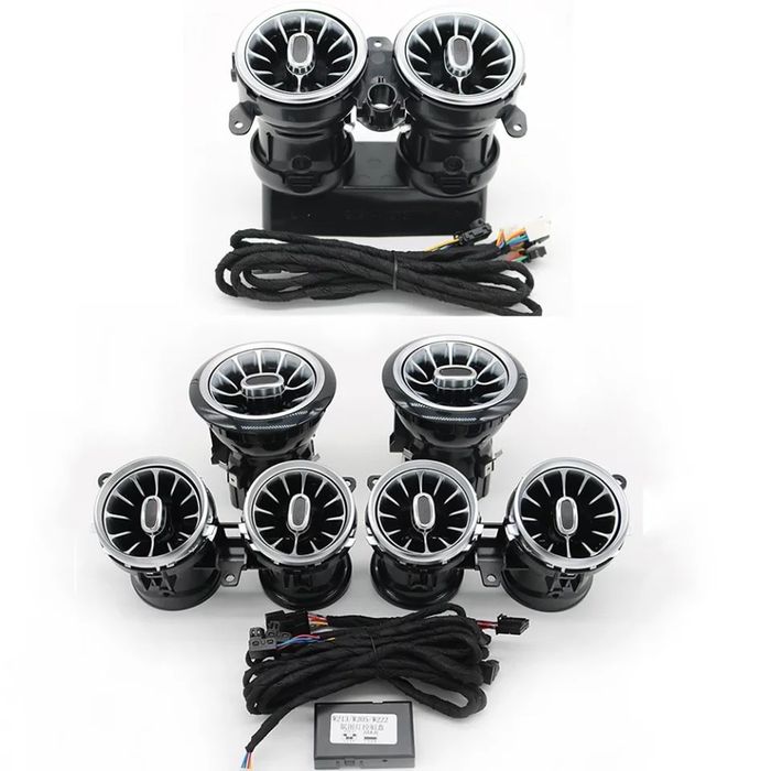 воздуховоды дефлекторы мерседес mercedes ambient light W222 S-klas
