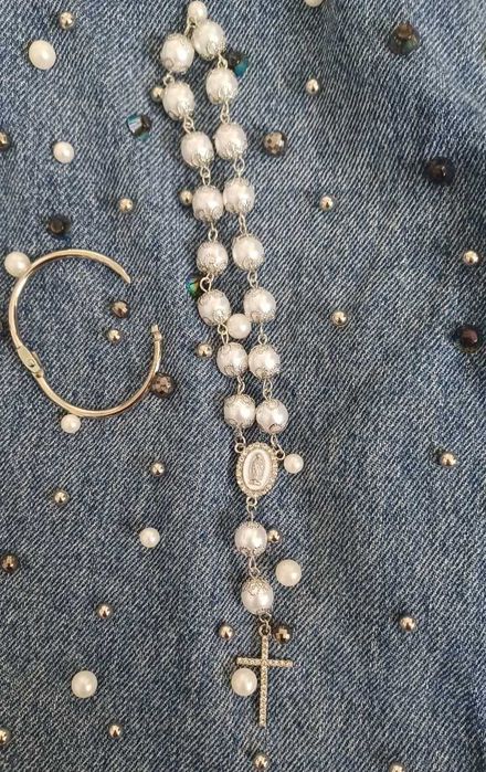 Rozaniec wisiorek z zawieszka do auta glamour