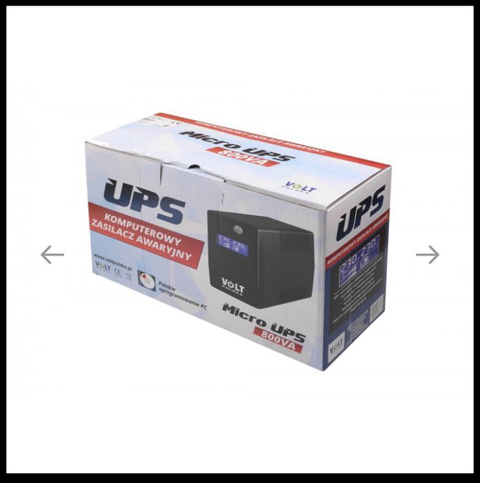 Блок безперебійного живлення Volt Polska MICRO UPS 800 9Ah (480/800W)