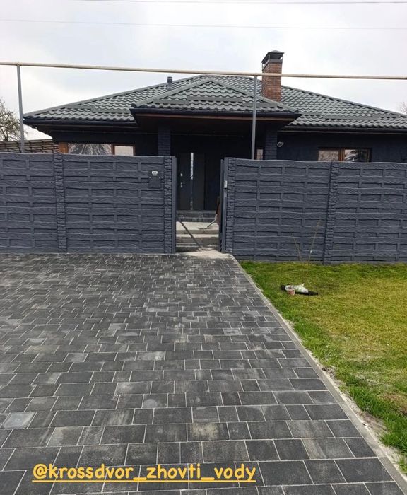 Бруківка, ,тротуарна плитка.