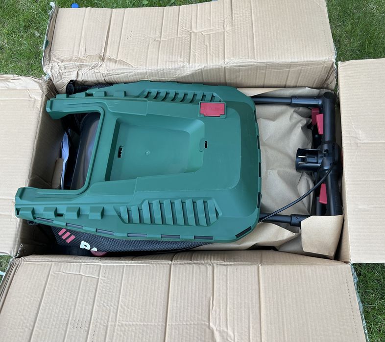 Kosiarka elektryczna Parkside PRM 1800 C3 porządna z koszem kablem