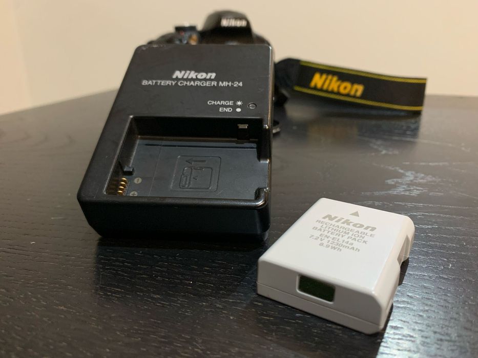 Nikon D3400 + Objetiva 18-55mm AF-P VR + Acessórios