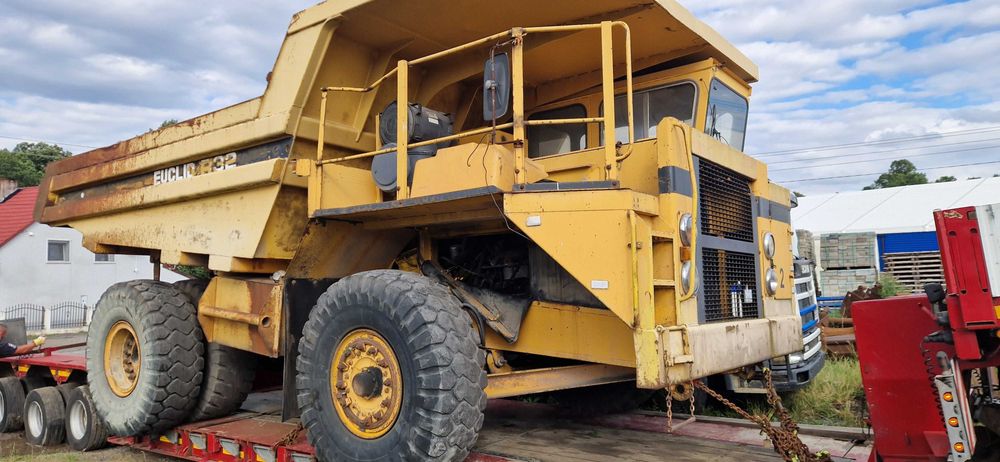 Euclid r32 wozidło sztywno ramowe silnik scania