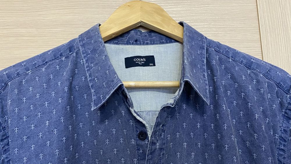 Продам джинсовую рубашку Colin’s