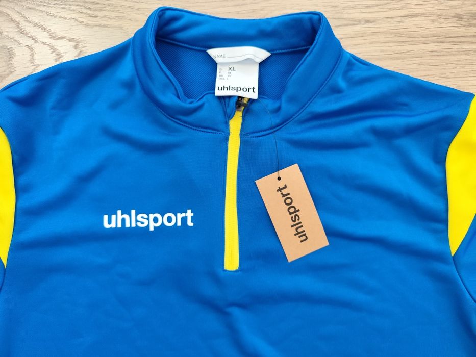 Bluza sportowa Uhlsport Squad 27 1/4 ZIP Top niebieska trening nowa XL