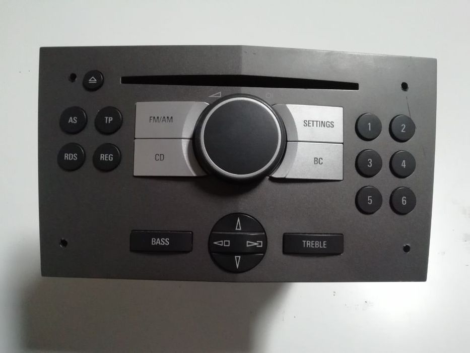 Autoradio / radio - Opel Astra H ( com codigo )
