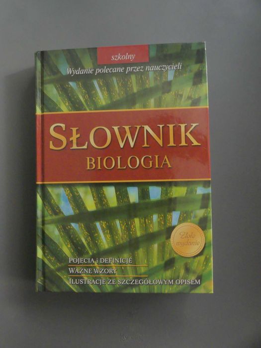 Szkolny Słownik Biologia