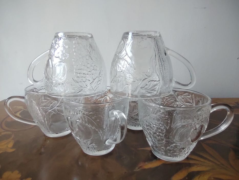 Szkło Duralex Francja filiżanki (6sztuk) kolekcja