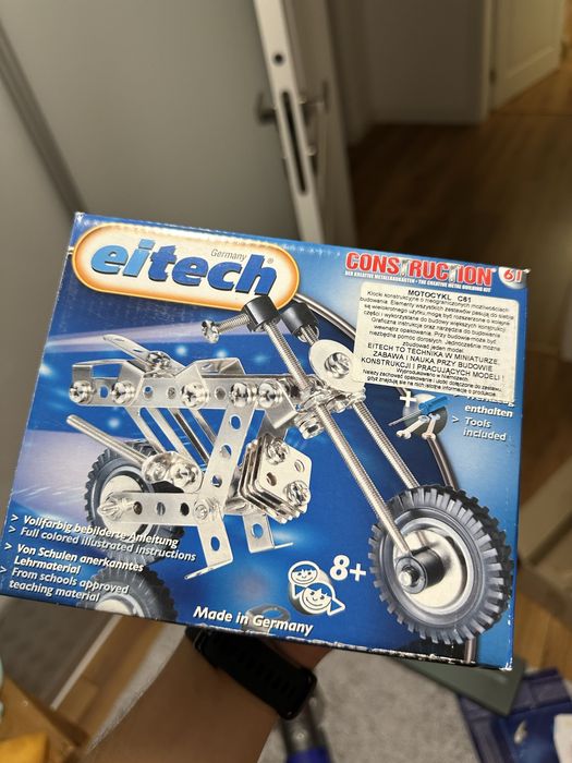 Klocki Eitech Construction Motocykl komplet