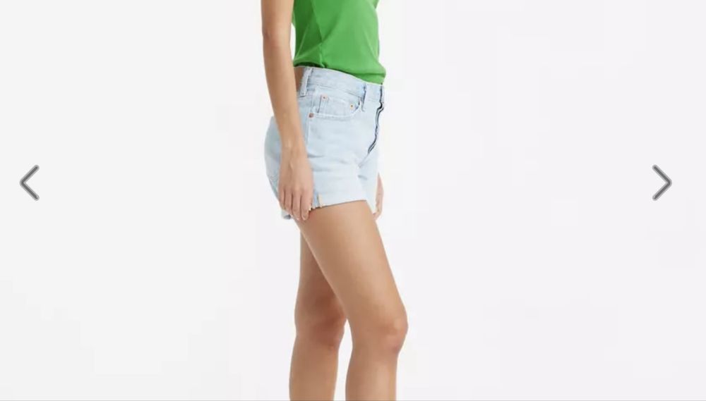 Шорти джинсові жіночі  Levi’s 501