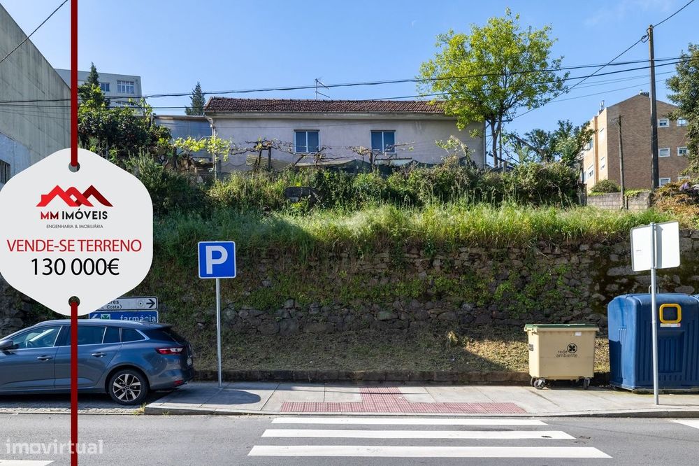 Terreno | 2 Frentes | 3 Andares | Gondomar — Fânzeres E São Pedro Da Cova, Porto