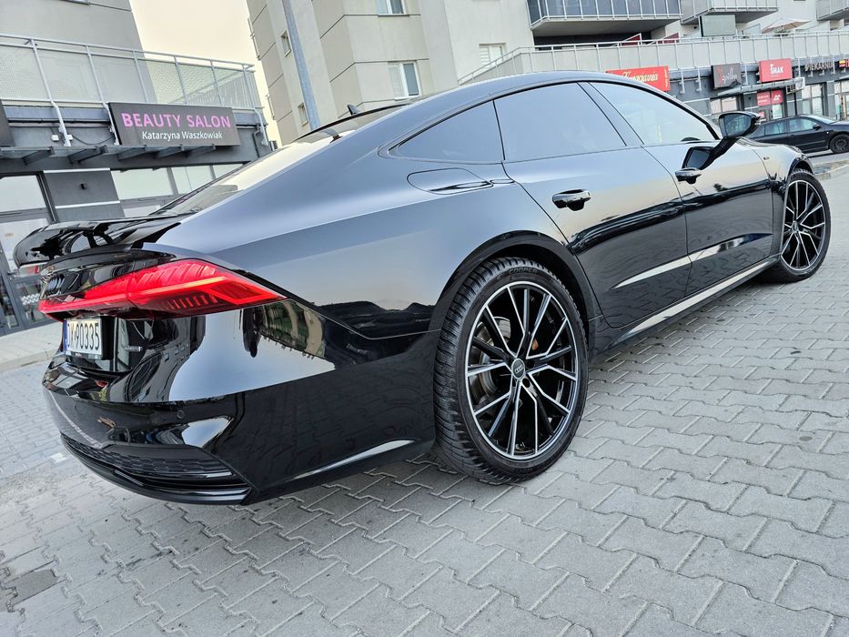 Audi A7 50TDI Quattro S-Line, Fotele S7, B&O, Matrix, Cena Tylko 13.08