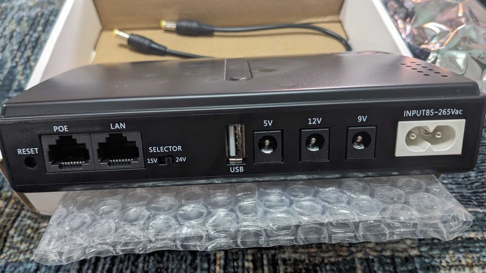 12 часов Автономии UPS 16000мА для всех роутеров ИБП 5в 9в 12в