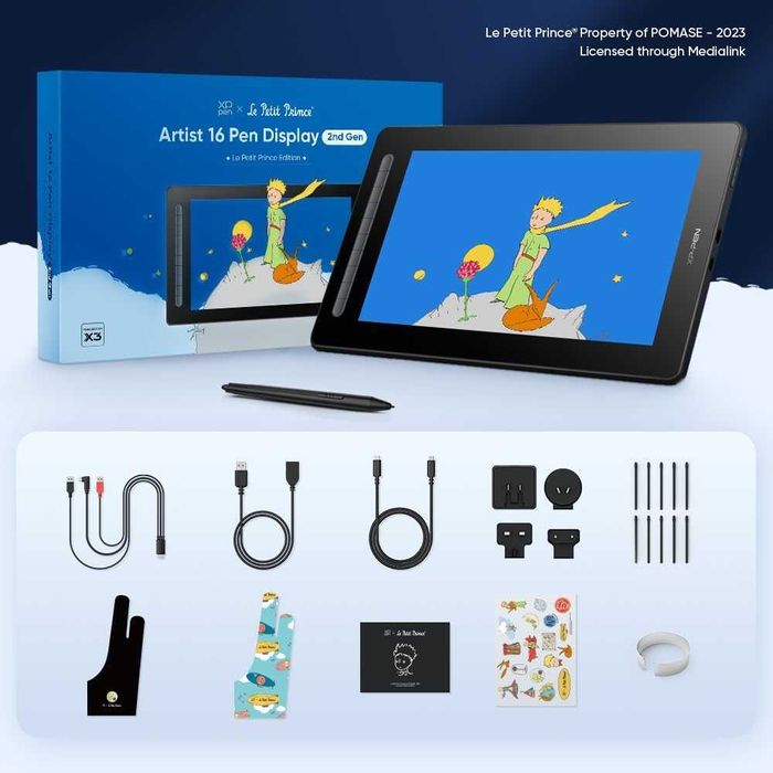 Mesa Digitalizadora XP-Pen Artist 16 Pen Display | 2nd Gen | SELADO
