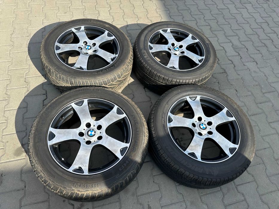 5x120 bmw x5 255/55r18  8.5J x 18" et45 komplet