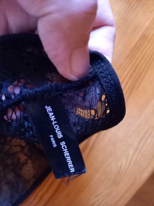 Jean-Louis Scherrer Paris koronkowe figi xl