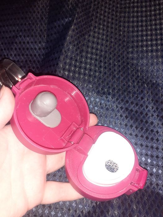 Термо кружка термос розовый для кофе